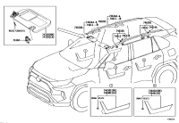 743100R130B0-VISOR ASSY, RH