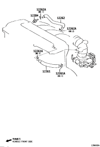 122610H140-HOSE, VENTILATION