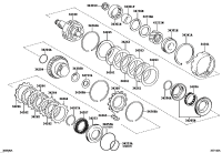 3426228020-DISC, UNDERDRIVE CLUTCH, NO.2