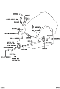3557242020-LEVER, TRANSMISSION CONTROL SHAFT
