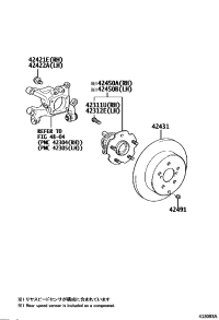 424310R020-DISC, REAR