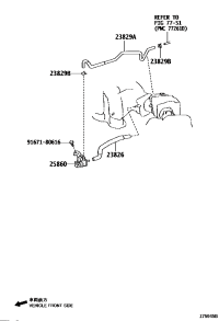 2382631140-HOSE, FUEL VAPOR FEED
