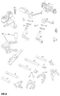90490880-BOLT - LWR ARM
