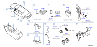 253801BA0B-SWITCH ASSY-TRUNK OPENER