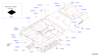 74753JN01A-INSULATOR-HEAT,FRONT FLOOR