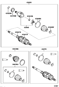 4342002690-SHAFT ASSY, FRONT DRIVE, LH