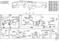 5540508021B0-PANEL SUB-ASSY, INSTRUMENT CLUSTER FINISH, CENTER