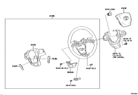 4513008120C0-BUTTON ASSY, HORN