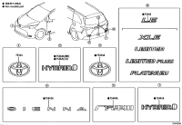 7544208060-PLATE, BACK DOOR NAME, NO.2