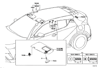 7434807010B1-HOLDER, VISOR