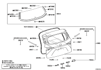 6947876010-CUSHION, BACK DOOR LOWER STOPPER