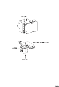 445900C050-BRACKET ASSY, BRAKE ACTUATOR