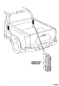 629050C020-LOUVER, QUATER VENTILATION, RH