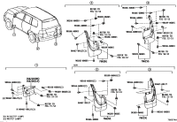 7662560350-MUDGUARD, QUARTER PANEL, REAR RH