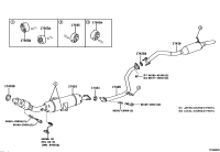 174100T050-PIPE ASSY, EXHAUST, FRONT