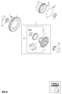 90304340-BOLT - LWR ARM