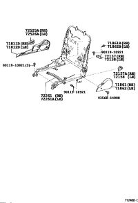718120D030B1-SHIELD, FRONT SEAT CUSHION, LH