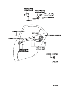 692040D010-FRAME SUB-ASSY, RR