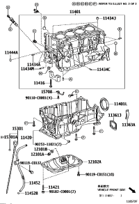 1141039166-BLOCK SUB-ASSY, CYLINDER
