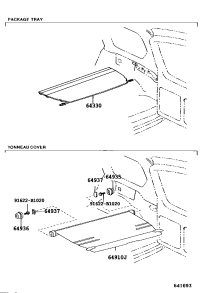 6491060081A0-COVER ASSY, TONNEAU