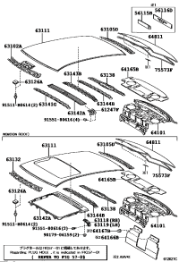 6311106390-PANEL,ROOF