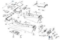 20568012059J38-Housing, center console