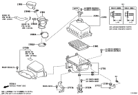 171190V060-BRACKET, AIR CLEANER