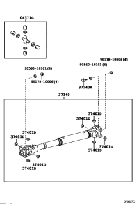 3714060540-Driveshaft assy.
