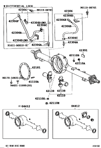 4211060D30-HOUSING ASSY, REAR AXLE