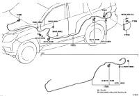 7703560171-CABLE SUB-ASSY, FUEL LID LOCK CONTROL