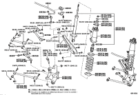 4230530110-CARRIER SUB-ASSY, REAR AXLE, LH