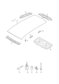 7N0817111-Roof adjust with tool