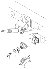 3D0905865H-IGNITION SWITCH