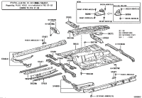 5819060150-FOOTREST, FRONT FLOOR