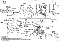 7186760050A3-SHIELD, FRONT SEAT CUSHION, INNER NO.1 RH