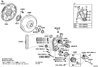 3210158020-GEAR SUB-ASSY, DRIVE PLATE & RING