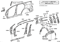61021KK030-PILLAR SUB-ASSY FR