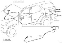 770350K510-CABLE SUB-ASSY, FUEL LID LOCK CONTROL