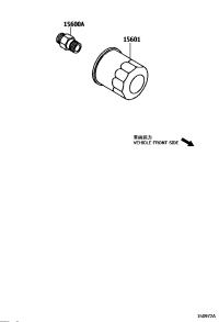 90404C0001-UNION(FOR OIL FILTER)