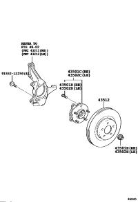 435120F040-DISC, FRONT