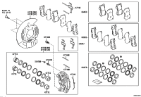 0494702190-FITTING KIT, DISC BRAKE, FRONT