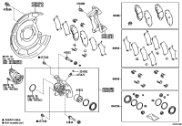 478210C040-MOUNTING, REAR DISC BRAKE CYLINDER, RH
