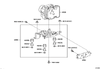 445900C070-BRACKET ASSY, BRAKE ACTUATOR