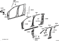 557050C040-PANEL SUB-ASSY, COWL TOP SIDE, RH
