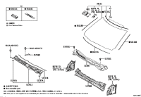 557000C050-COWL PANEL ASSY LHD