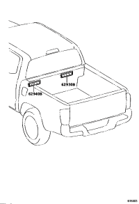 6293004040-DUCT ASSY QUARTER VENT LH