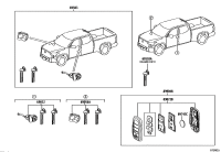 690050C300-CYLINDER SET, LOCK