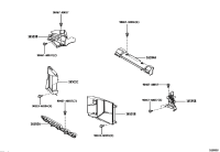 16592F4010-GUIDE, RADIATOR AIR