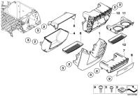 51168251140-Console assy-trim center