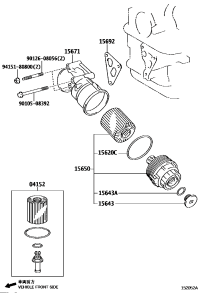 1569231040-GASKET, OIL FILTER BRACKET